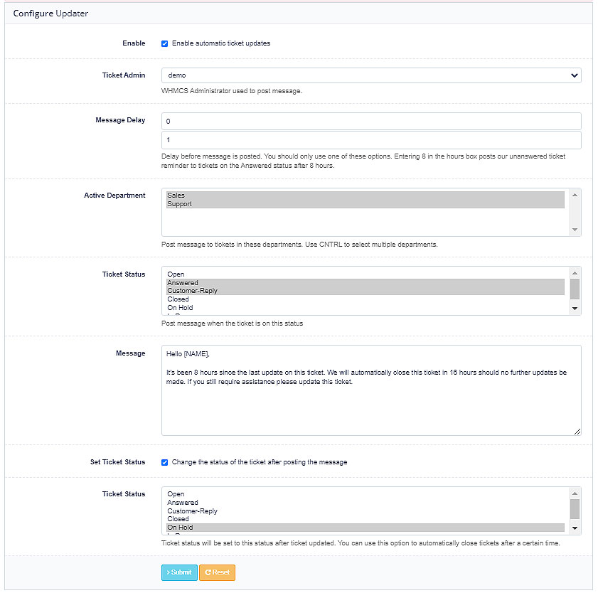 WSC Ticket Updater